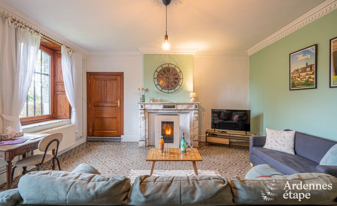Fermette authentique avec 3 chambres et jardin privé dans un parc naturel entre Sambre et Meuse
