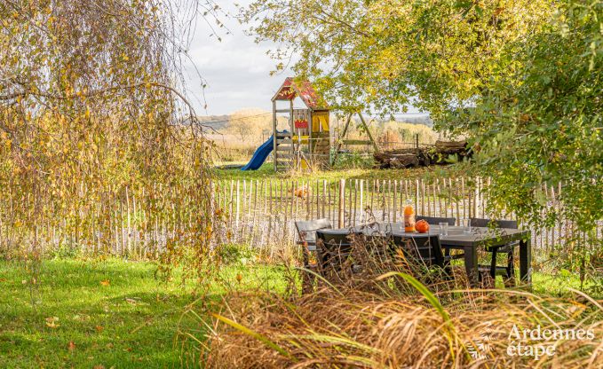 Fermette authentique avec 3 chambres et jardin privé dans un parc naturel entre Sambre et Meuse