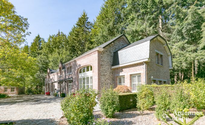 Authentique villa de luxe en pierre du pays pour 18 pers. à Gedinne