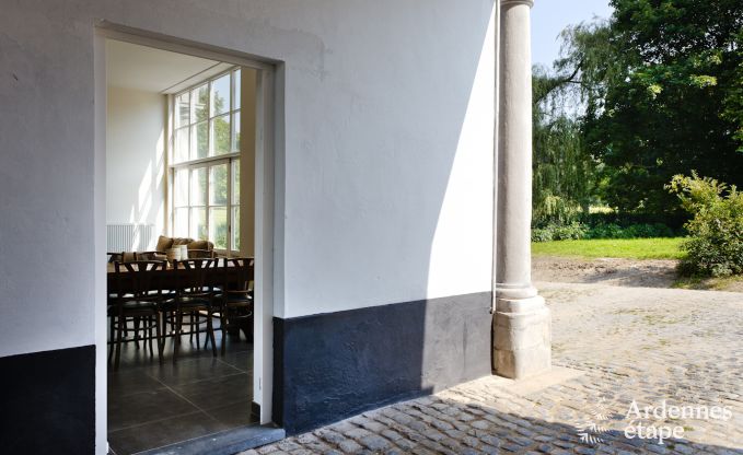 Dpendance d'un chteau  Gembloux pour 9 personnes en Ardenne
