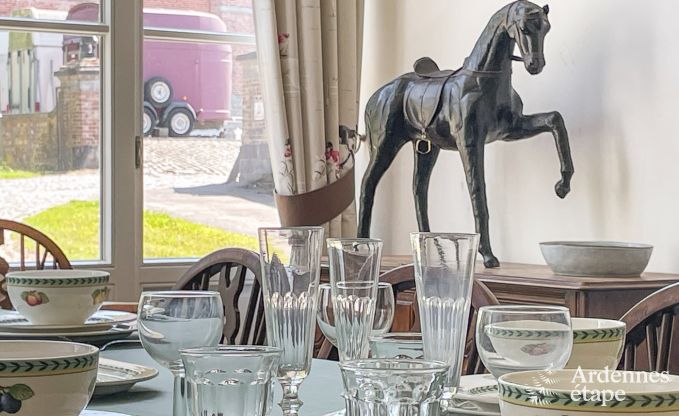 Dpendance d'un chteau  Gembloux pour 9 personnes en Ardenne