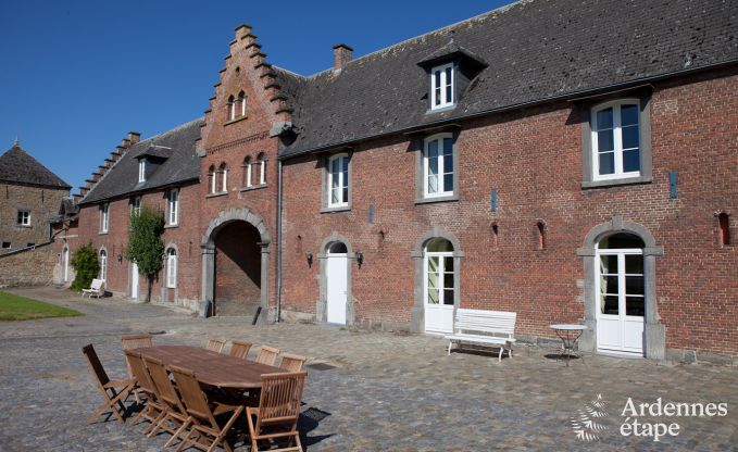 Château-ferme de vacances pour 18 pers. avec wellness à Gembloux