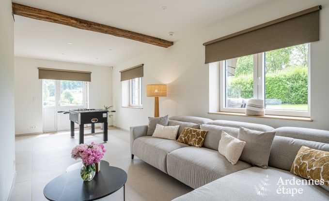 Maison de vacances Gesves pour 6 personnes avec 3 chambres et 3 salles de bains, jacuzzi, ptanque 