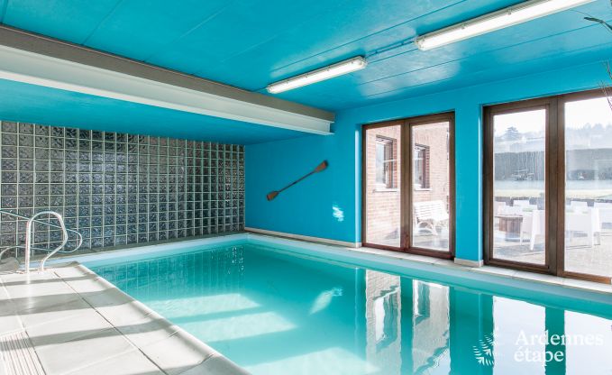 Villa 4 étoiles pour 15 personnes à Gesves avec piscine intérieure
