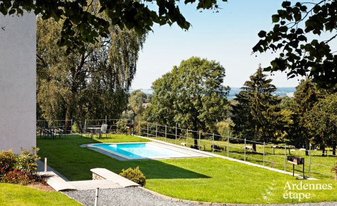 Maison de vacances avec piscine à Gouvy pour 12 personnes
