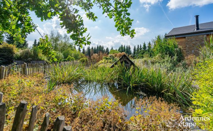 Maison de vacances de luxe  Hamois pour 8 personnes avec piscine et jardin priv en Ardenne