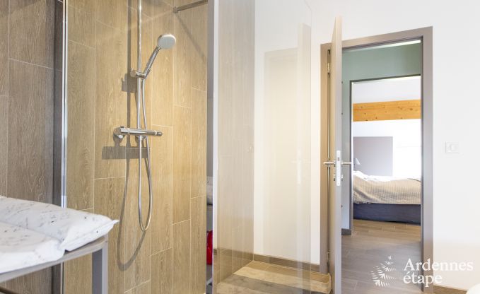 Grande maison de vacances en deux btiments  Han-sur-Lesse pour 13 personnes avec piscine intrieure