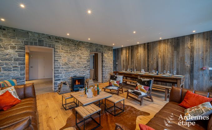 Villa de luxe pour 14 personnes  Havelange avec jardin priv et quipements modernes en Ardenne