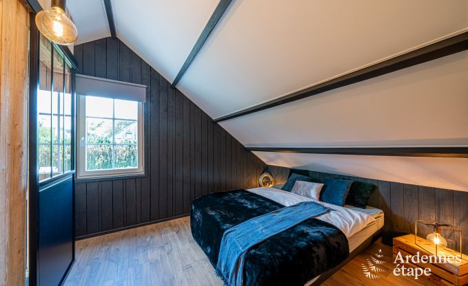 Charmante maison de vacances  Herbeumont pour 6 personnes avec jardin priv, 3 chambres et pole  granuls de bois