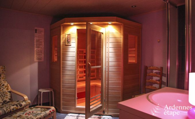 Gîte de vacances avec sauna à louer près des forêts d'Herbeumont