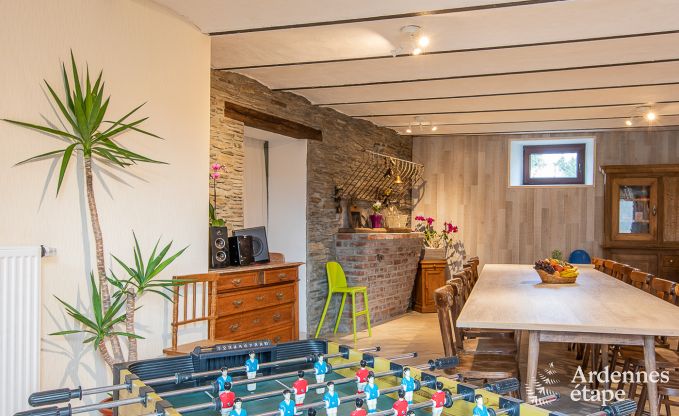Maison de vacances � Herbeumont pour 15 personnes en Ardenne