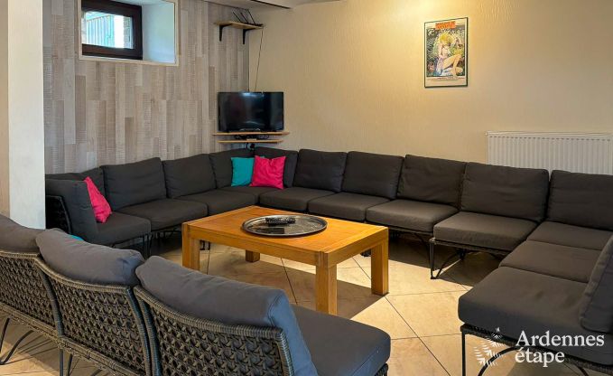 Maison de vacances � Herbeumont pour 15 personnes en Ardenne