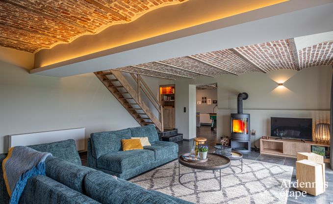 Maison de vacances � H�ron pour 12 personnes en Ardenne