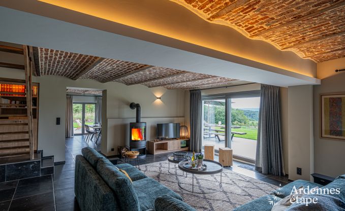 Maison de vacances � H�ron pour 12 personnes en Ardenne