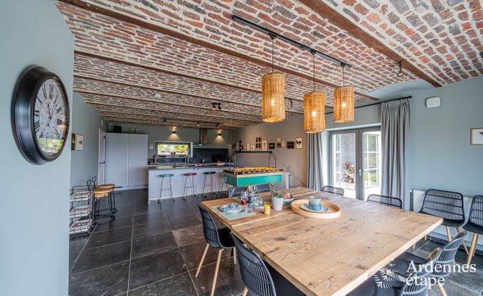 Maison de vacances � H�ron pour 12 personnes en Ardenne