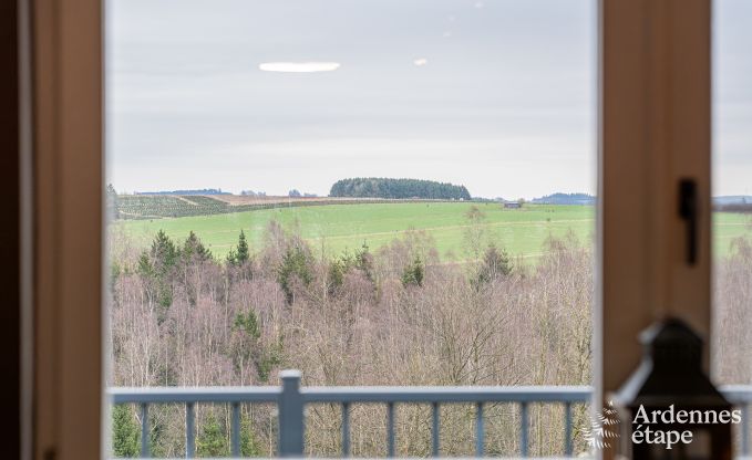 villa de luxe  Houffalize : hbergement pour 18 personnes avec piscine, sauna et jardin priv en Ardenne