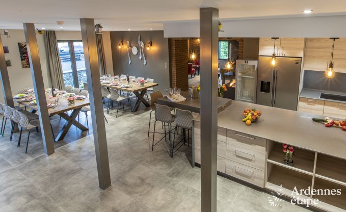 Maison de vacances de luxe pour 18 personnes à Houffalize, en Ardenne