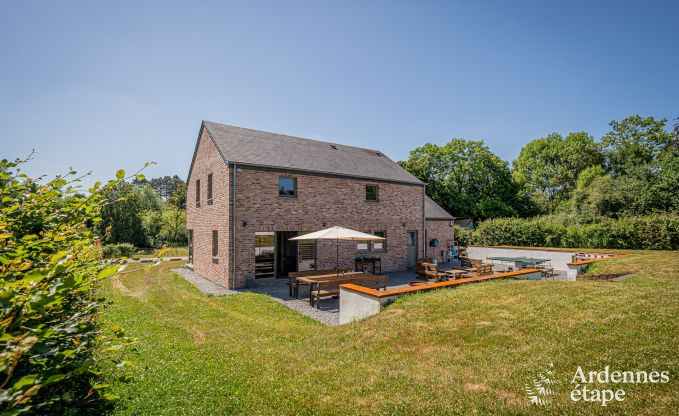 Maison de vacances pour 9 personnes à Wanlin avec 4 chambres et jardin clôturé