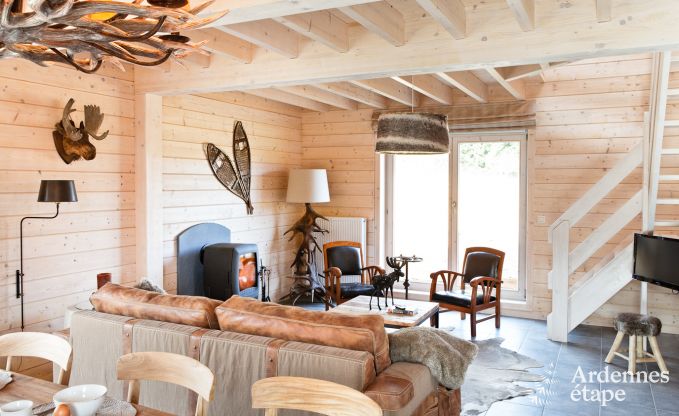 Charmant chalet de vacances 4 étoiles avec sauna à louer près de La Roche