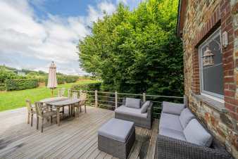 Maison de vacances  La Roche-En-Ardenne pour 8 avec sauna, jardin et barbecue