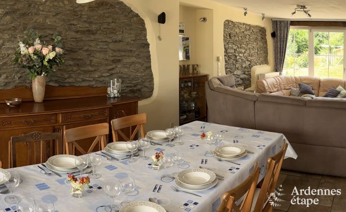 Maison de vacances � La Roche pour 20 personnes en Ardenne