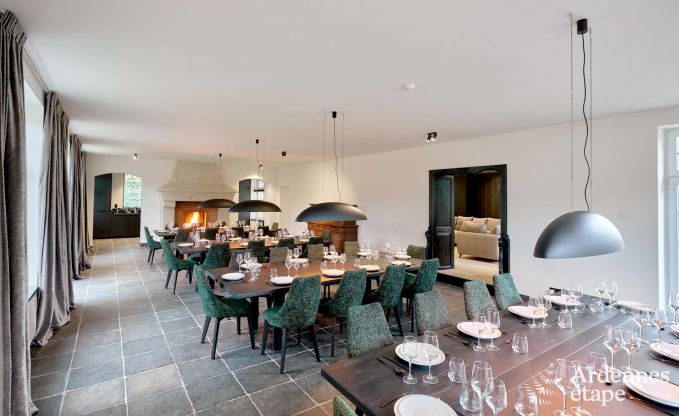 Ch�teau � Libin : s�jour �l�gant pour 40 personnes avec des �quipements �tendus