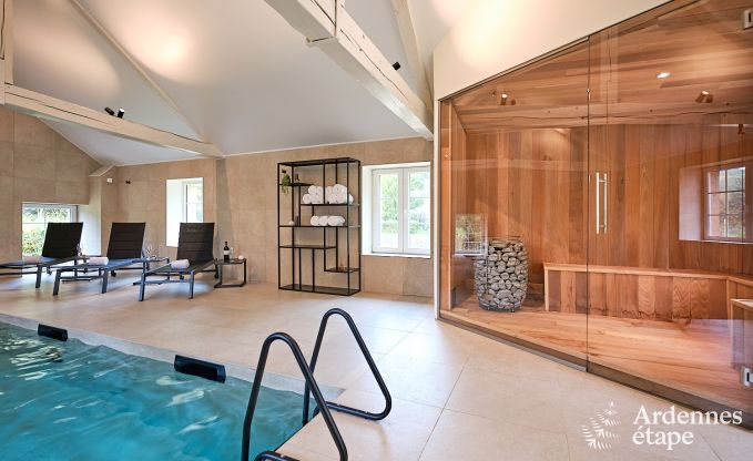 Ch�teau � Libin : s�jour �l�gant pour 40 personnes avec des �quipements �tendus