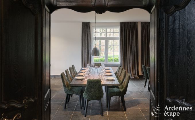 Ch�teau � Libin : s�jour �l�gant pour 40 personnes avec des �quipements �tendus