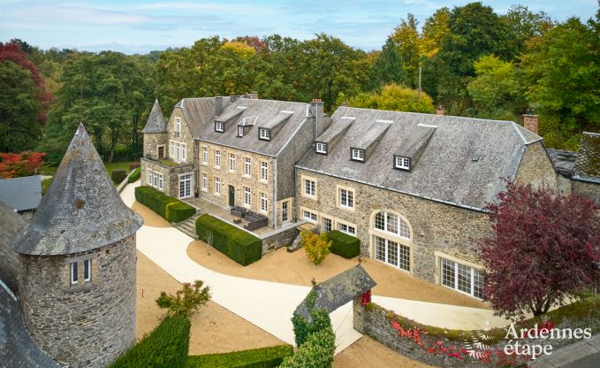 Ch�teau � Libin : s�jour �l�gant pour 40 personnes avec des �quipements �tendus