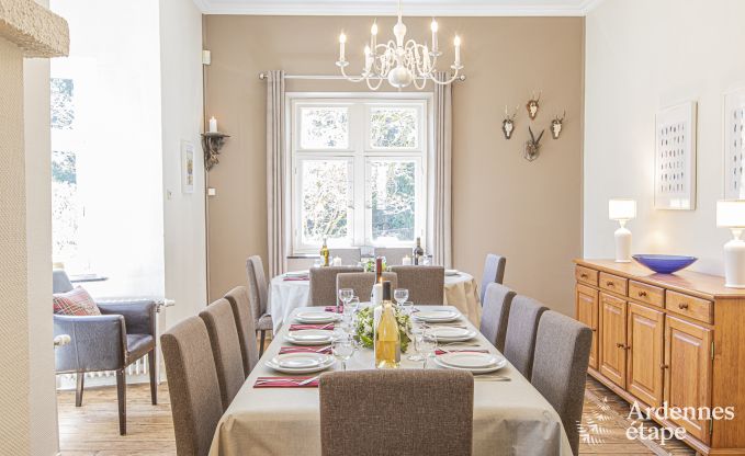 Maison de vacances � Libin pour 14 personnes en Ardenne