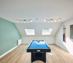 Maison de vacances à Libramont pour 8 à 10 personnes avec salle de jeux, terrasse et jardin en Ardenne