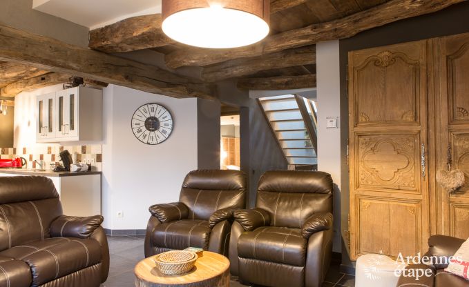 Confortable maison de vacances pour 10 personnes à louer à Libramont