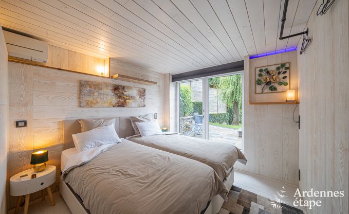 Maison de vacances confortable pour 4 personnes à Lierneux, dans les Ardennes.