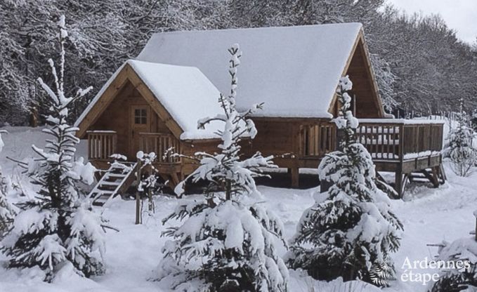 Chalet � Lierneux pour 4/5 personnes en Ardenne