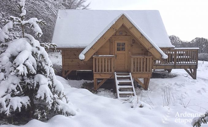 Chalet � Lierneux pour 4/5 personnes en Ardenne