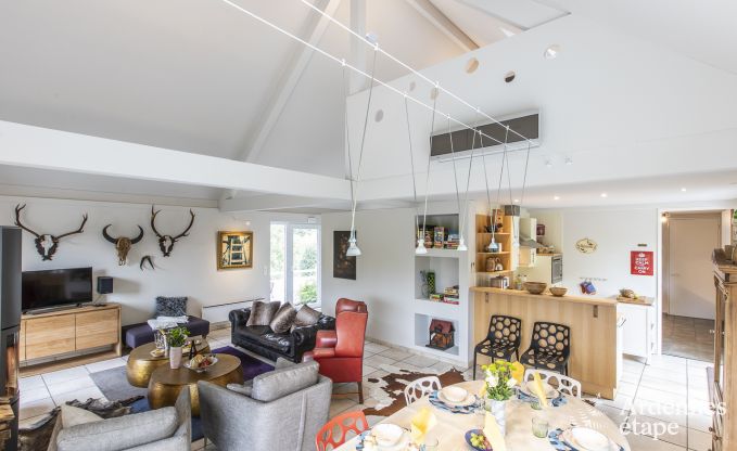 Villa de Luxe � Lierneux pour 8 personnes en Ardenne