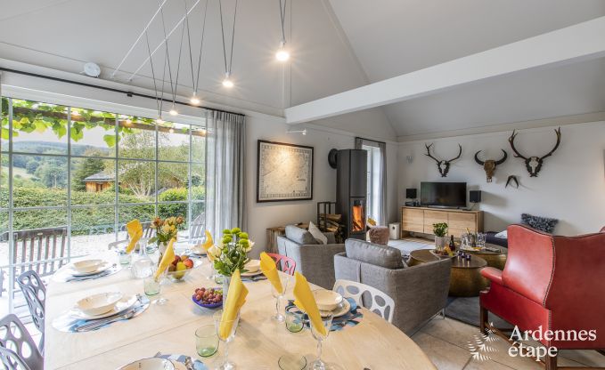 Villa de Luxe � Lierneux pour 8 personnes en Ardenne