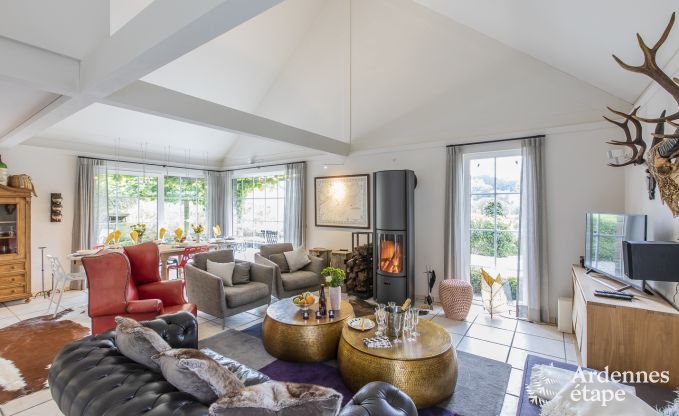 Villa de Luxe � Lierneux pour 8 personnes en Ardenne