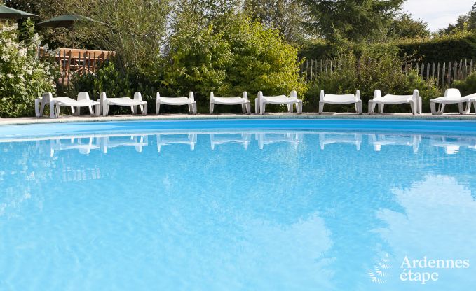 Maison de vacances avec piscine, sauna et un billard pour 20/25 personnes à Malmedy (Xhoffraix)