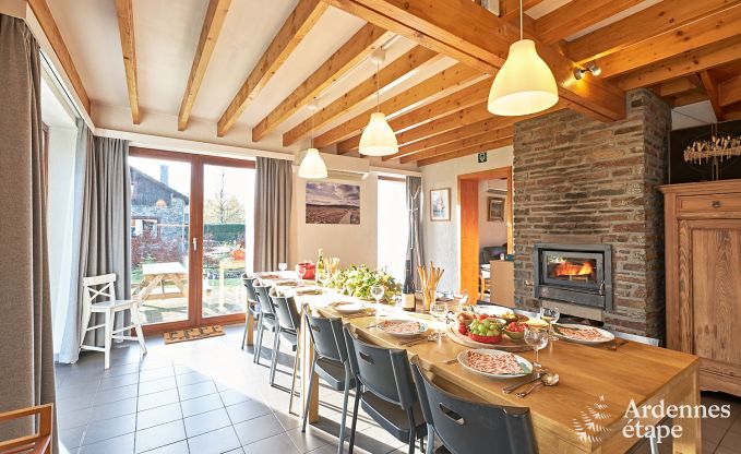 Chalet  Malmedy pour 12/14 personnes dans les Hautes Fagnes