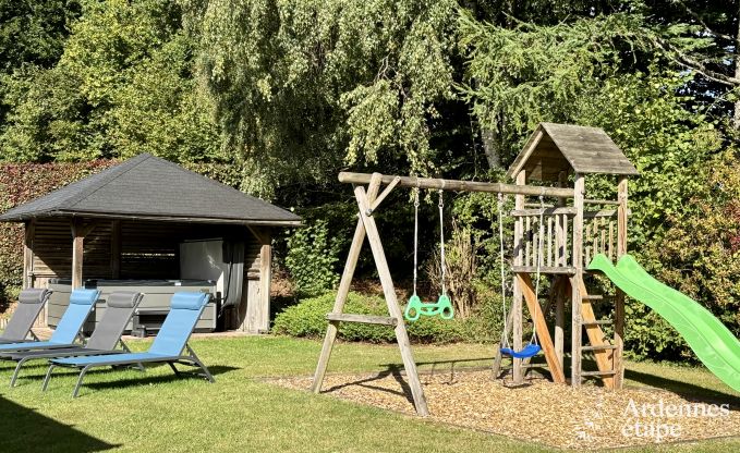 Maison de vacances full quipe sur les hauteurs de Malmedy pour 6/8 personnes en Ardenne