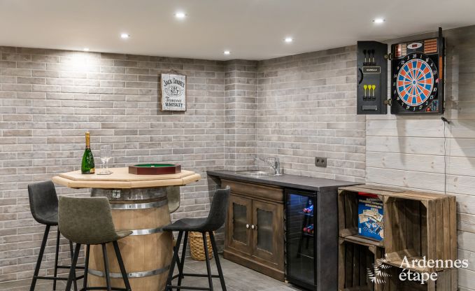 Maison de vacances full quipe sur les hauteurs de Malmedy pour 6/8 personnes en Ardenne