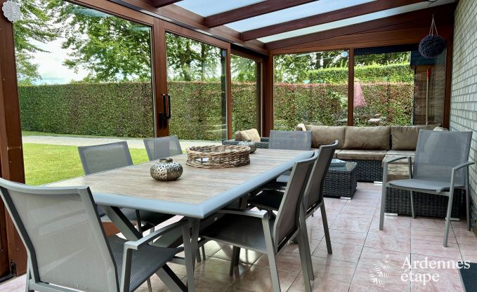 Maison de vacances full quipe sur les hauteurs de Malmedy pour 6/8 personnes en Ardenne