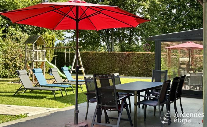 Maison de vacances full quipe sur les hauteurs de Malmedy pour 6/8 personnes en Ardenne