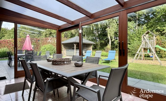 Maison de vacances full quipe sur les hauteurs de Malmedy pour 6/8 personnes en Ardenne