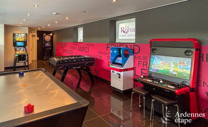 Villa de Grand Luxe surquipe pour 8 personnes  Malmedy en Ardenne