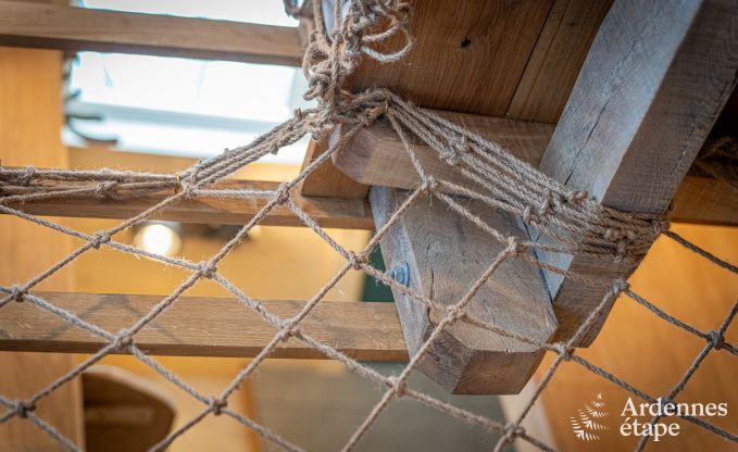 Maison de vacances originale et confortable pour 2 personnes � Manhay avec terrasse priv�e et po�le � pellets