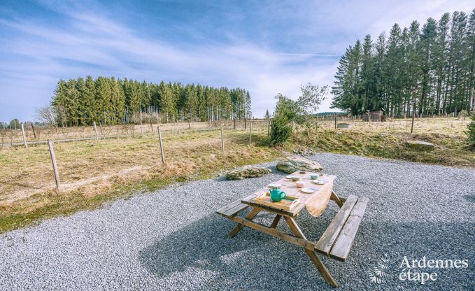 Maison de vacances  Manhay pour 2/3 personnes en Ardenne