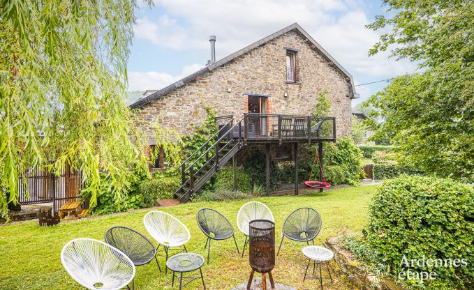 Maison de vacances � Manhay pour 9 personnes en Ardenne