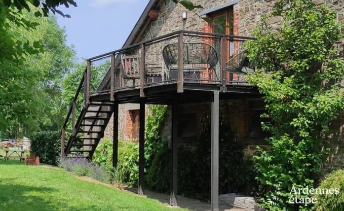 Maison de vacances � Manhay pour 9 personnes en Ardenne